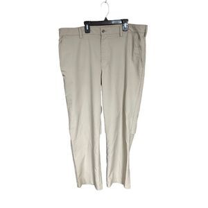 Izod XFG 40 x 32 Tan Kahki Vented Golf Pants